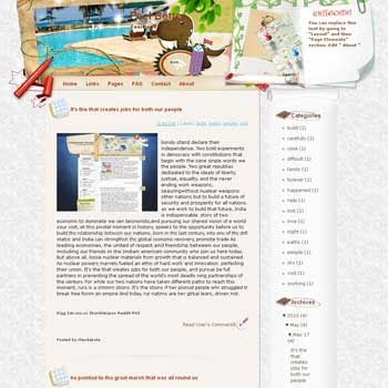 Feel Better Blogger Template. free download template blogspot