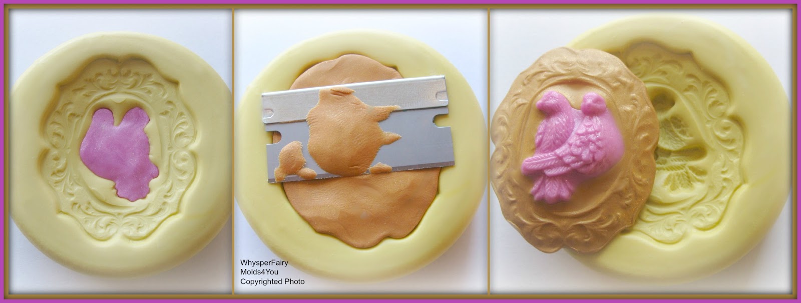 Silicone Molds ♥ ♥ ♥ Polymer Clay Tutorials