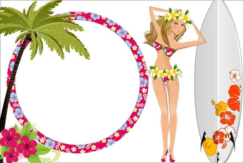 hawaiian invitations free
