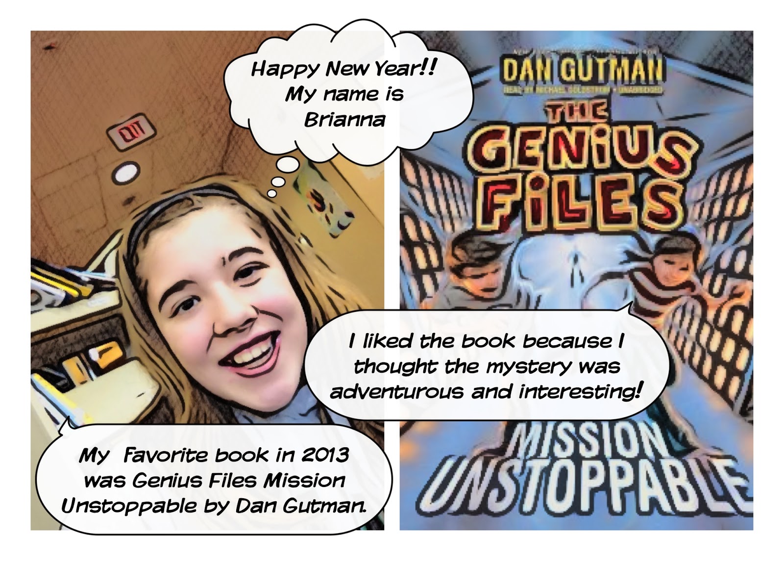 Technology is Loose in the Library!!: Students Create "Favorite 2013 Book Review" Comics Using The Story Me App!