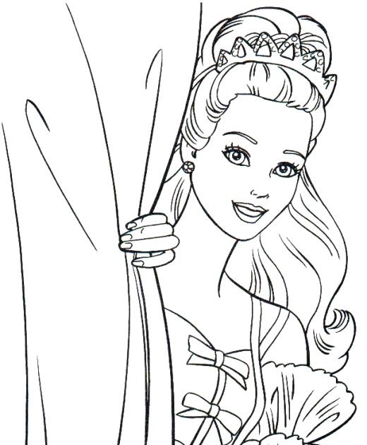 Pictures Of Barbie Coloring Pages #1 Pictures Of Barbie Coloring Pages #1