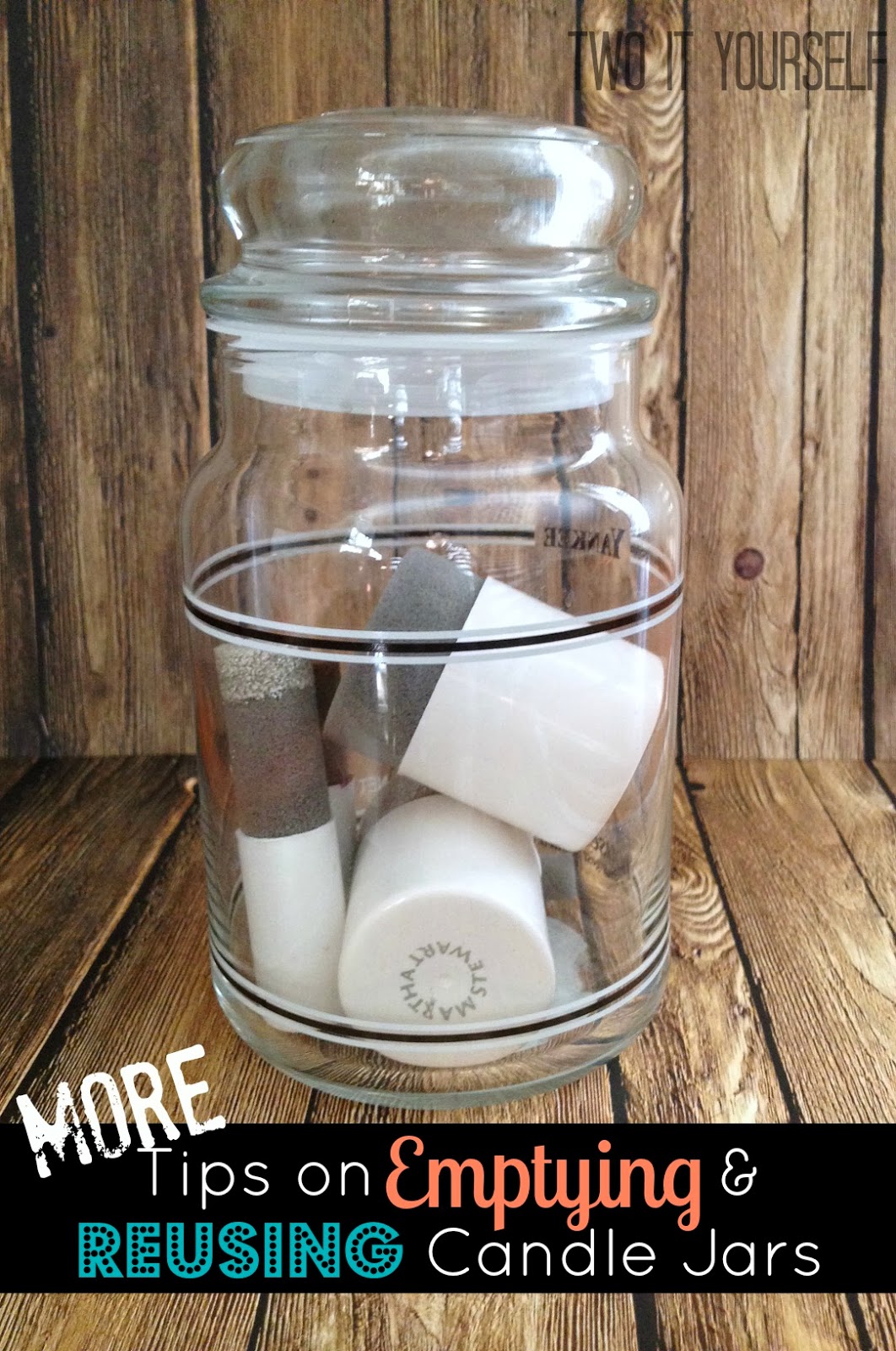 How to Reuse Candle Jars