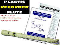 PLASTIC RECORDER FLUTE