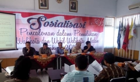 Terkait Golkar dan PPP, KPU Medan Belum Bisa Memutuskan