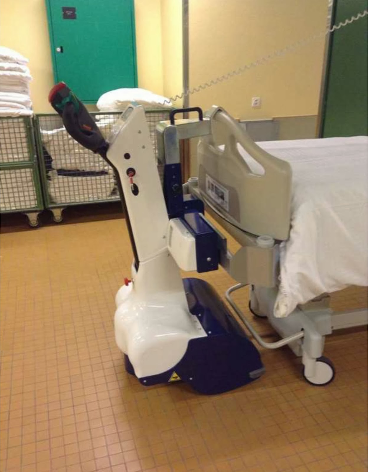 Hospital bed mover