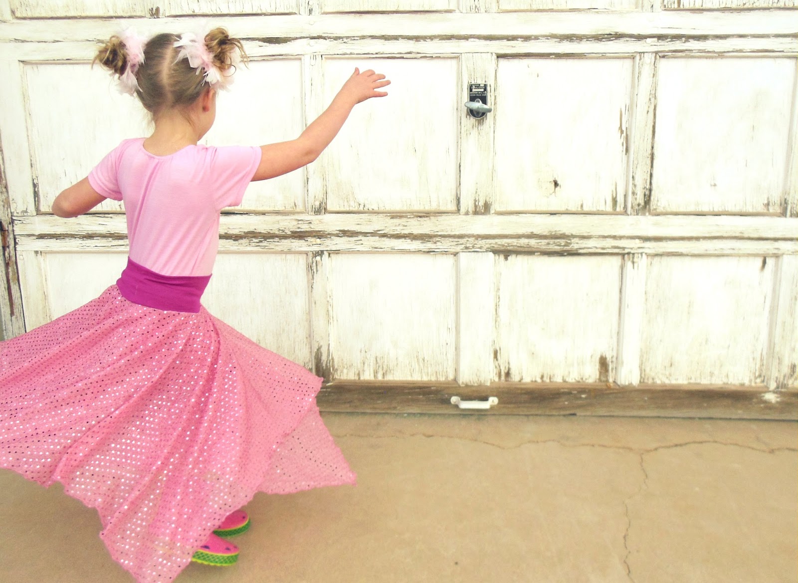hazel and company twirly dance skirt tutorial