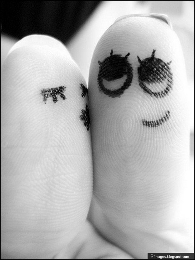 finger, couple, kiss, cute, art, stylish, beautiful