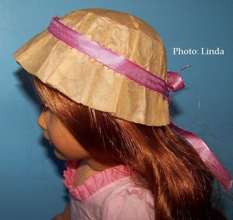 Living A Doll's Life How to Make a Colonial Mob Cap Week 1