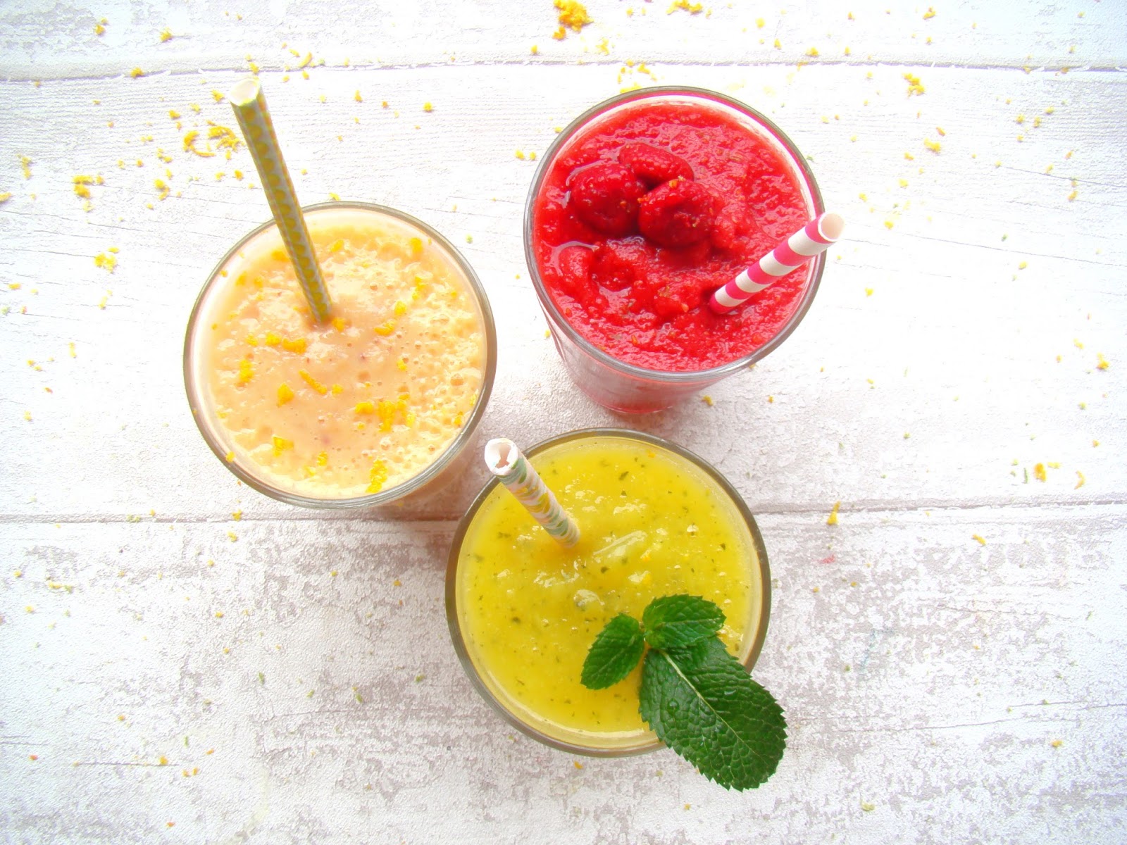 Smoothies d'été Souvenir de Montréal / Autour de Cia