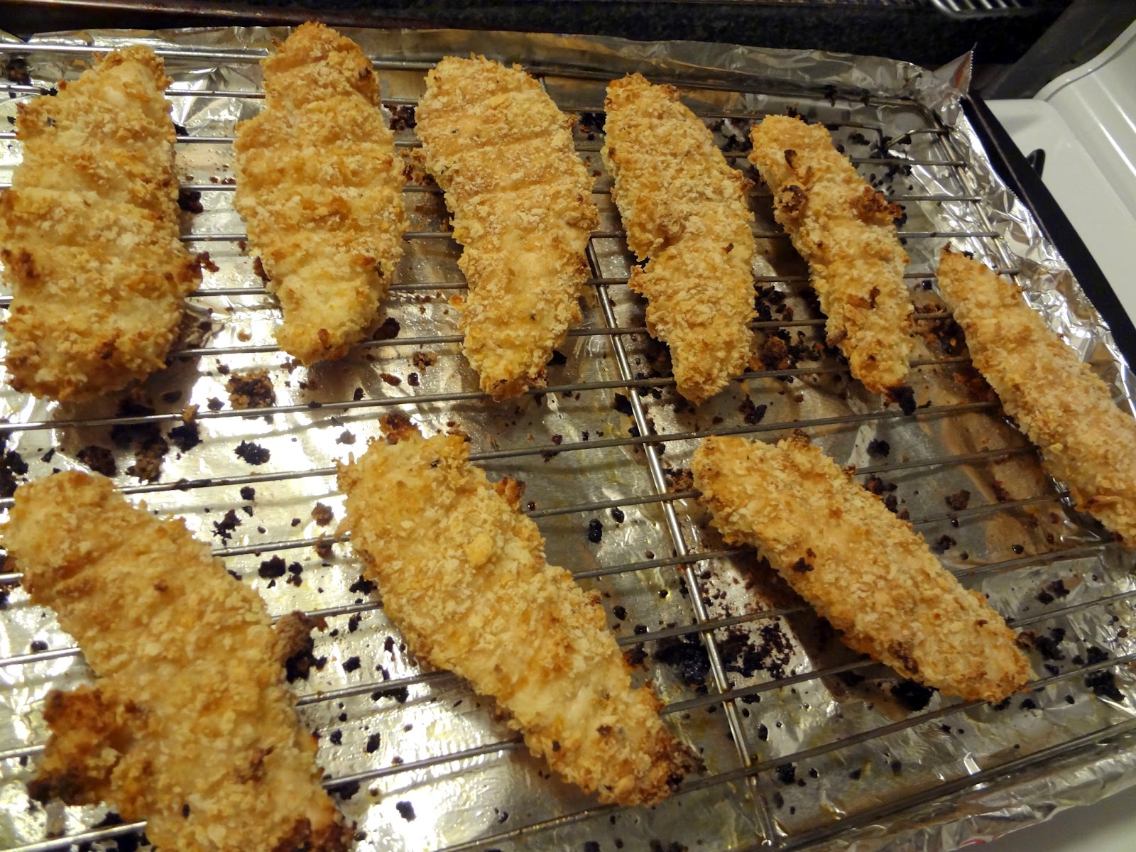 The Cooking Actress Crunchy Cornflake Chicken Fingers