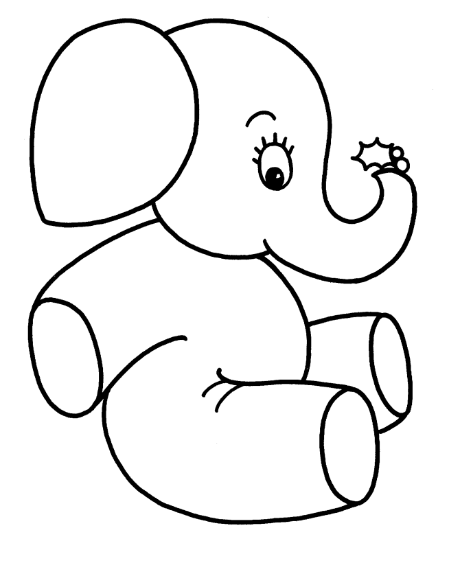 Disney Elephant Coloring Pages : Baby elephant coloring pages gt disney Disney Elephant Coloring Pages : Baby elephant coloring pages gt disney