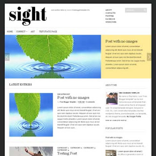 Sight Blogger Template
