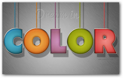 Screenshot Colorful Stuffed Text Effect Colorful Stuffed Text Effect