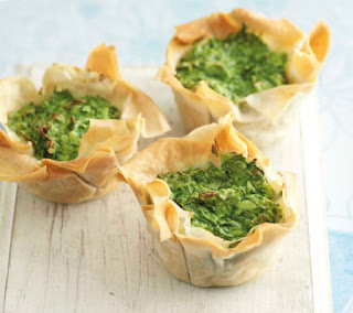 Phyllo and Spinach Tarts Recipe Phyllo_and_Spinach_Tarts_Recipe