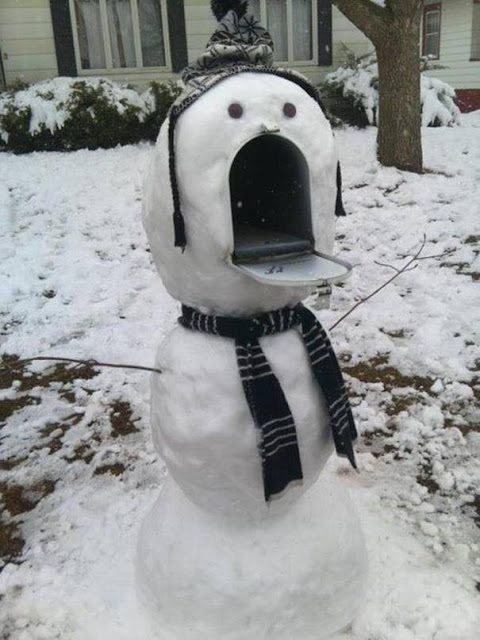 SNOWMAN -BUZÓN DE CORREO SNOWMAN -BUZÓN DE CORREO
