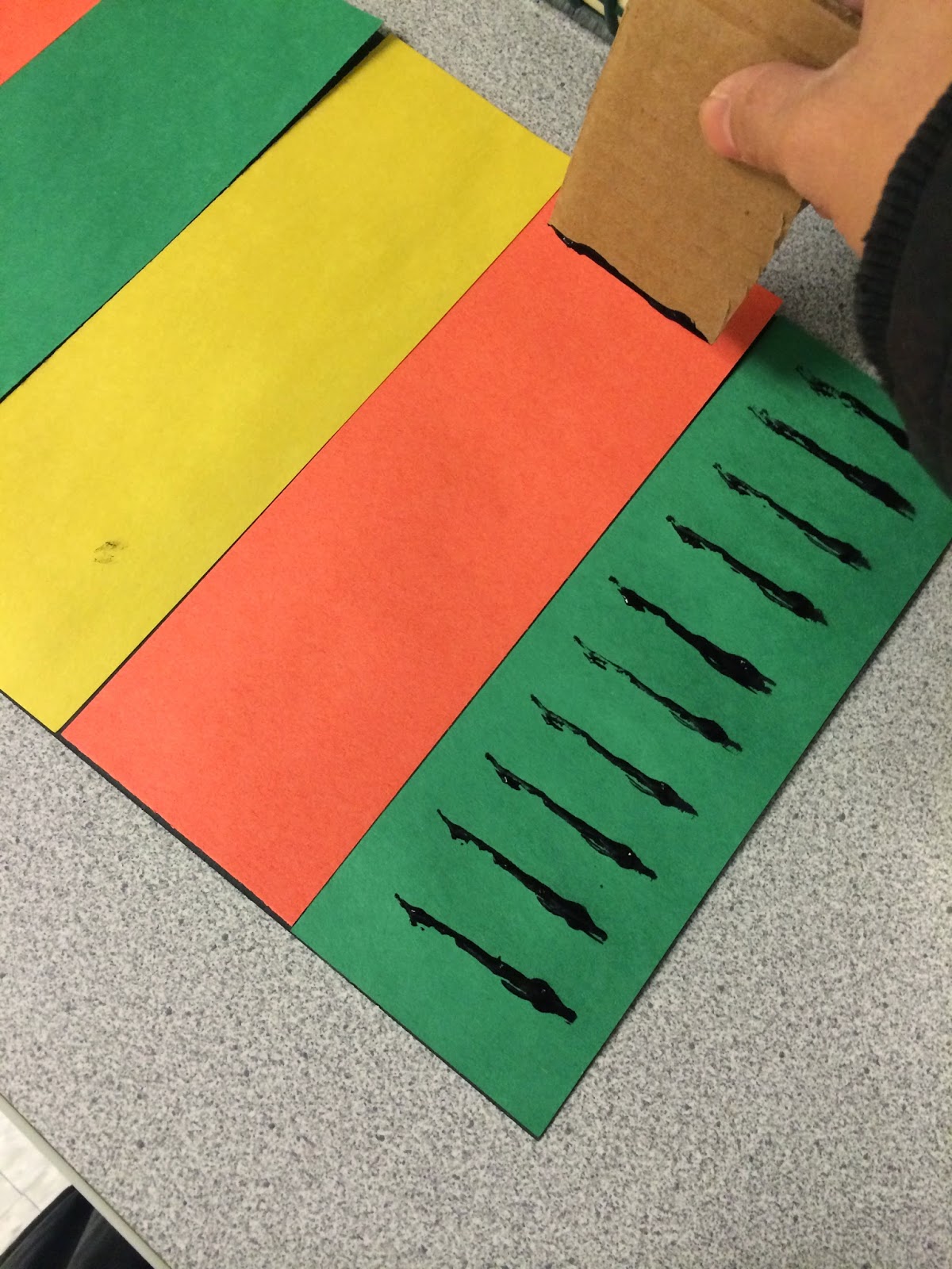 Art. Paper. Scissors. Glue! Kente Cloth
