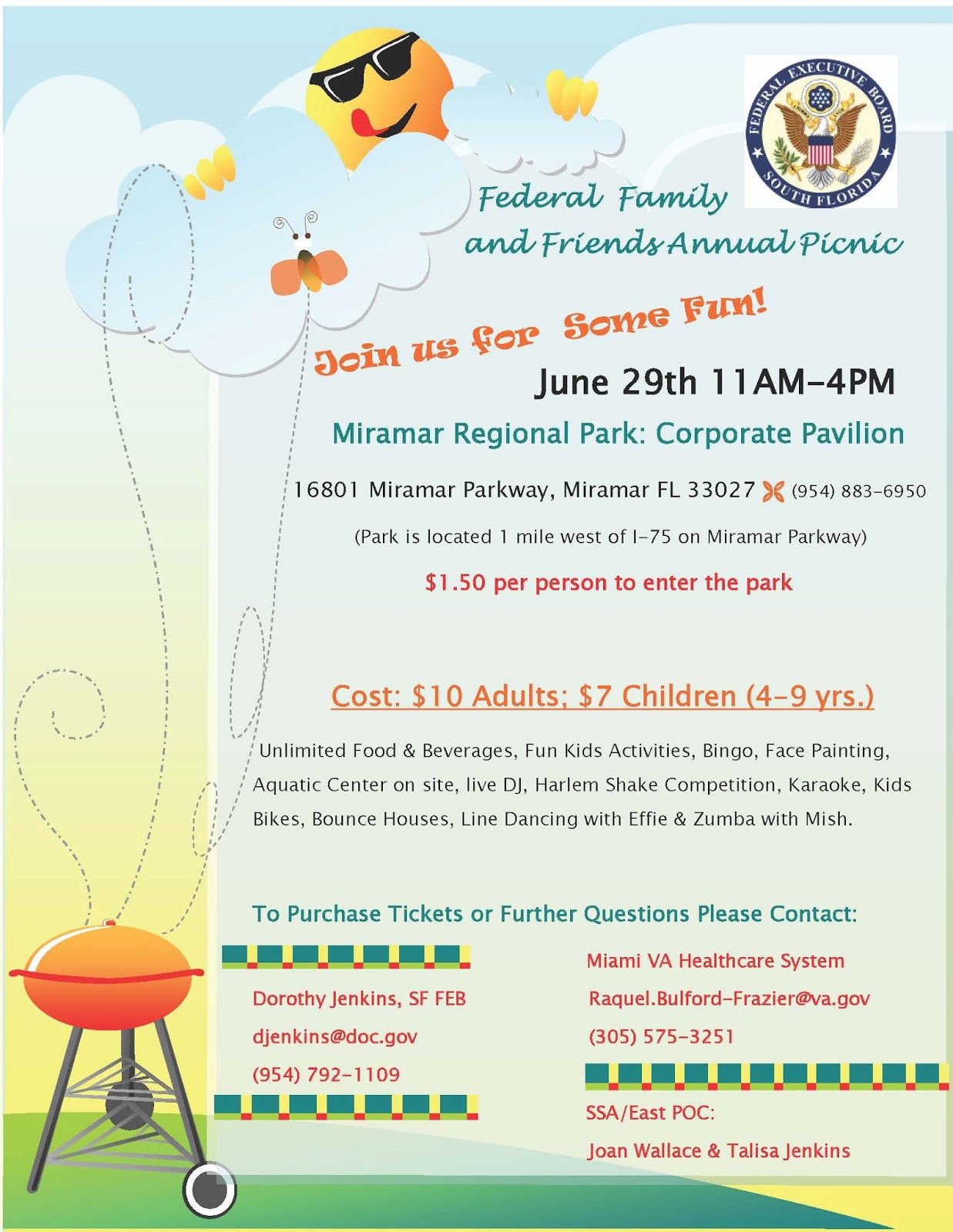 family picnic invitation