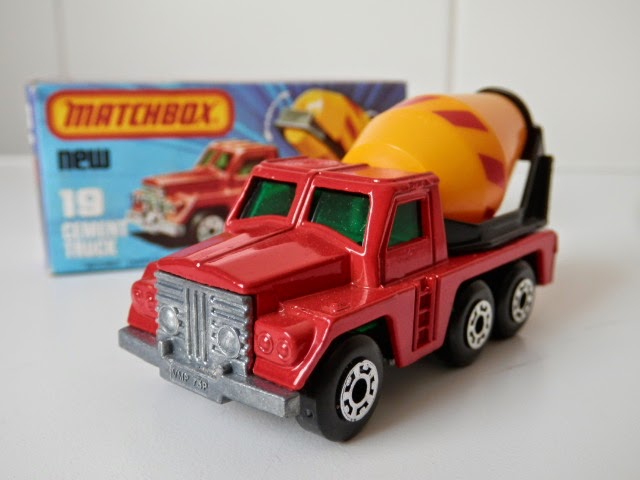matchbox no 19 cement truck