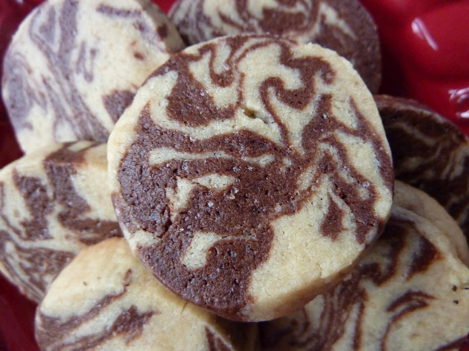 Cookies on Friday Chocolate Peanut Butter Marble Cookies