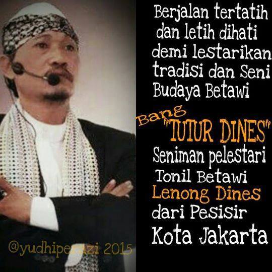 Lenong Denes Jakarta Utara Kesenian Betawi Lenong