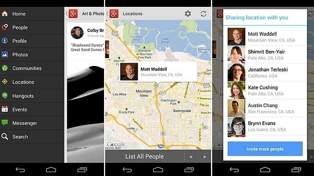 Google+ gets even more plusses for its Android update, update gives improved photos and location sharing