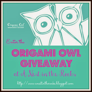 Enter the Origami Owl Giveaway @ A Nest in the Rocks http://anestintherocks.blogspot.com/2013/12/origami-owl-review-giveaway.html