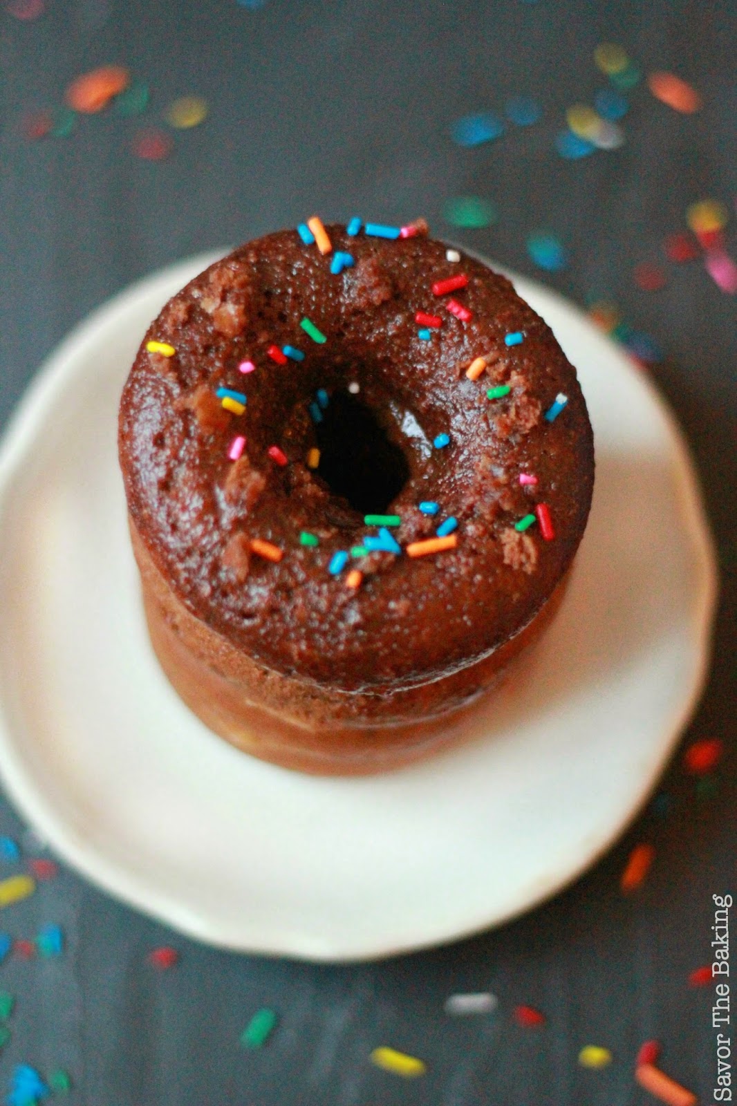 Savor The Baking Chocolate Donuts with Chocolate Glaze