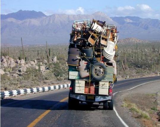 Overloaded truck : r/funny