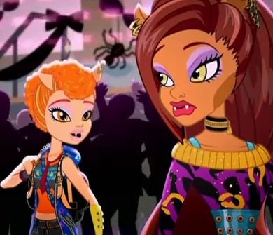 monster high clawdeen and howleen