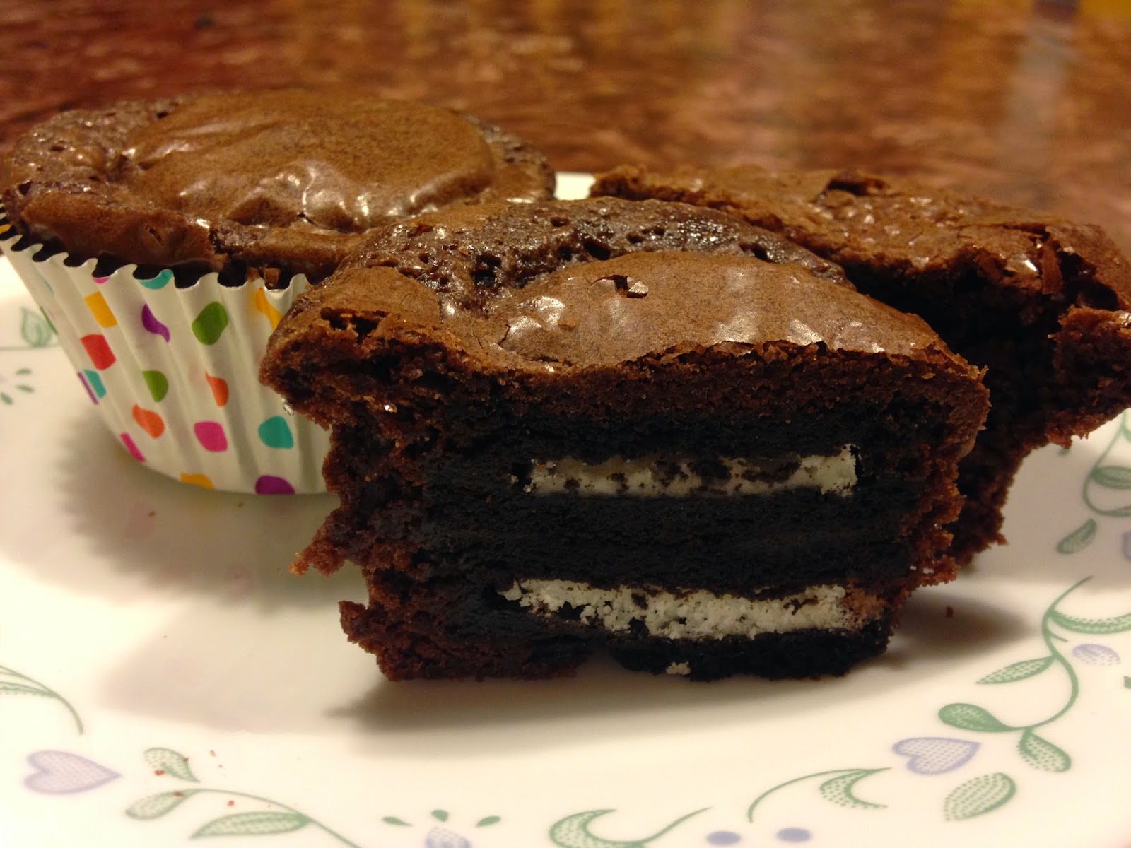 Life in my Kitchen...and beyond 1,467 Oreo Brownie Cupcake