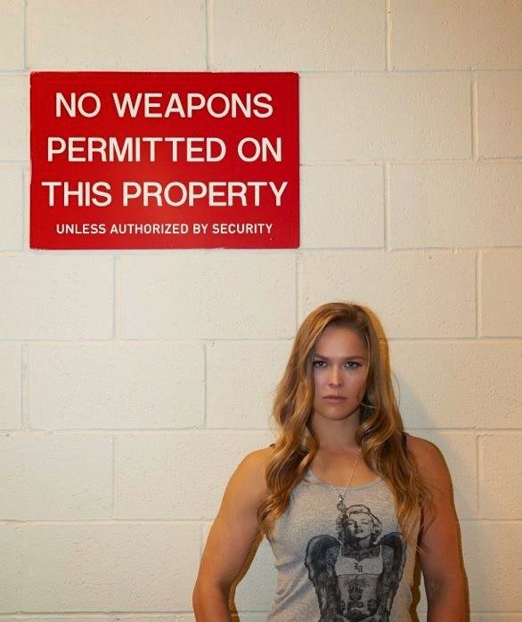 Rhonda Rousey Weapon