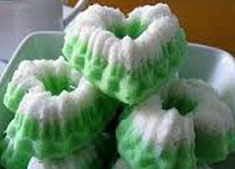Resep makanan istimewa kue putu ayu spesial mudah, praktis, nikmat, lezat, enak, sedap, legit, manis