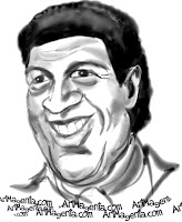 Chubby Checker is a caricature by caricaturist Artmagenta