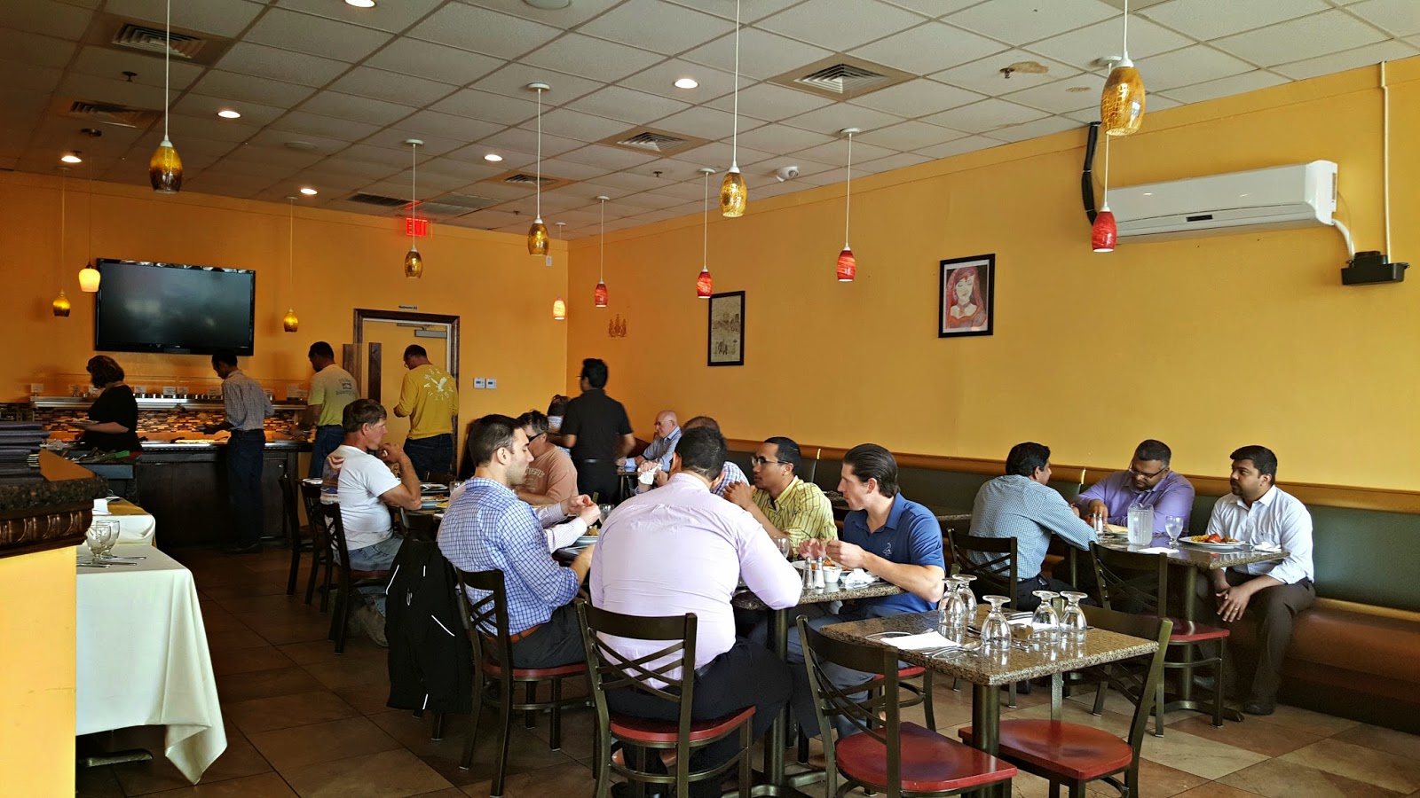 MamiEggroll Indian Buffet at Chettinad Grill Burlington