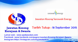 Jawatan Kosong Sarawak Energy 