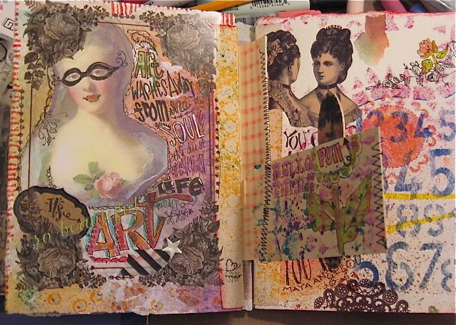 altered art journals