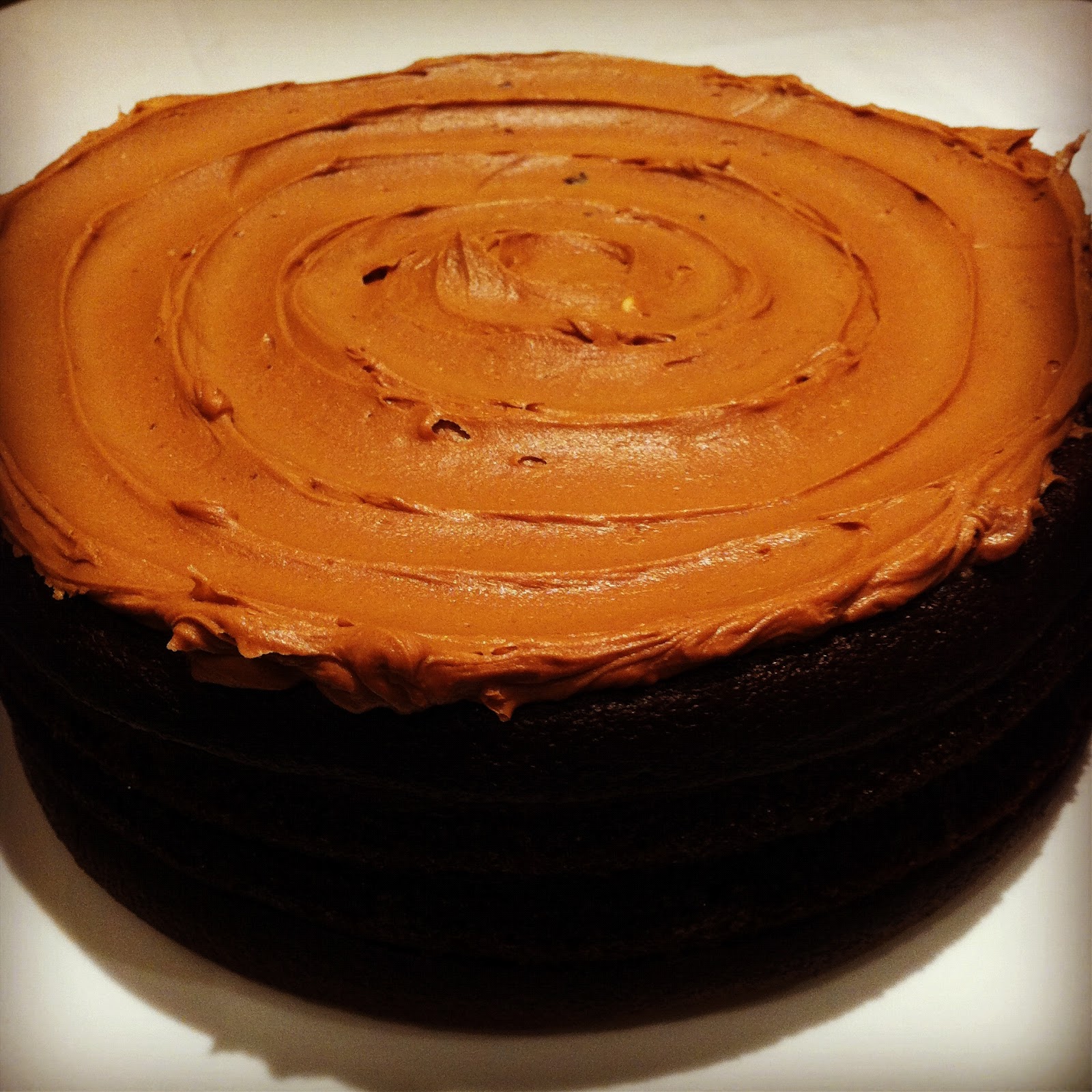 Me, My Food and I Chocolate and Buttermilk Layer Cake