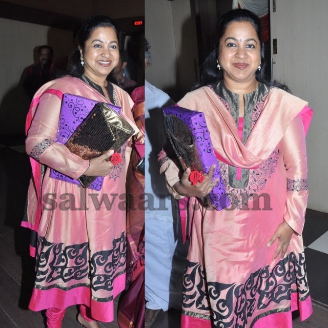 Radhika Latest Silk Salwar