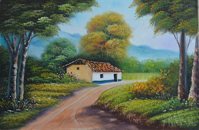 paisajes-campesinos-oleos paisajes