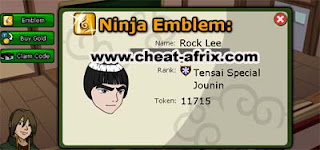 Cheat All in Shop Ninja Saga Update New