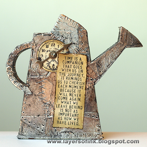 Grungy Watering Can - Layers of ink Grungy Watering Can - Layers of ink