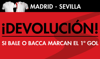 sportium bono 25 euros devolucion liga bbva Real Madrid vs Sevilla 4 febrero sportium bono 25 euros devolucion liga bbva Real Madrid vs Sevilla 4 febrero