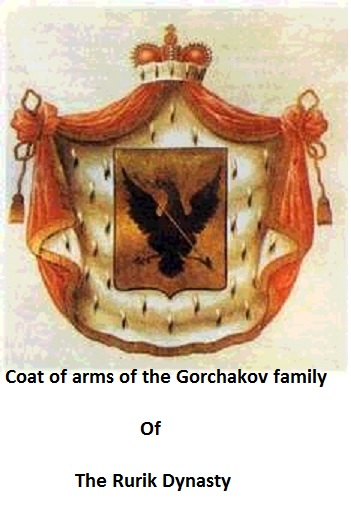 Coat of arms of the Gorchakov family