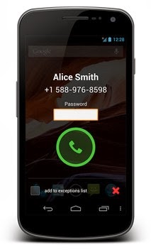 Call Confirm PRO android apk - Screenshoot