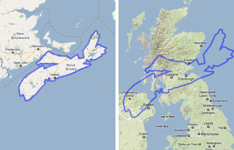 Japan Compared To Vancouver Island Japan Compared To Vancouver Island