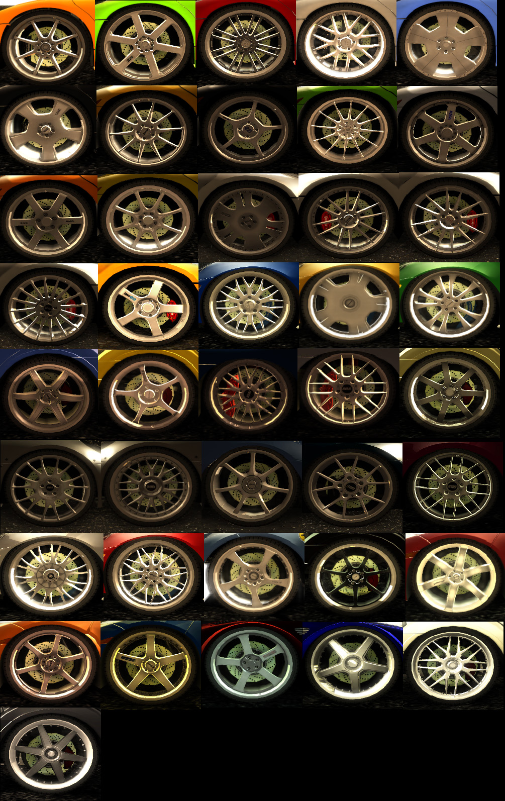 Need For Speed Most Wanted Wheels Klumb3r