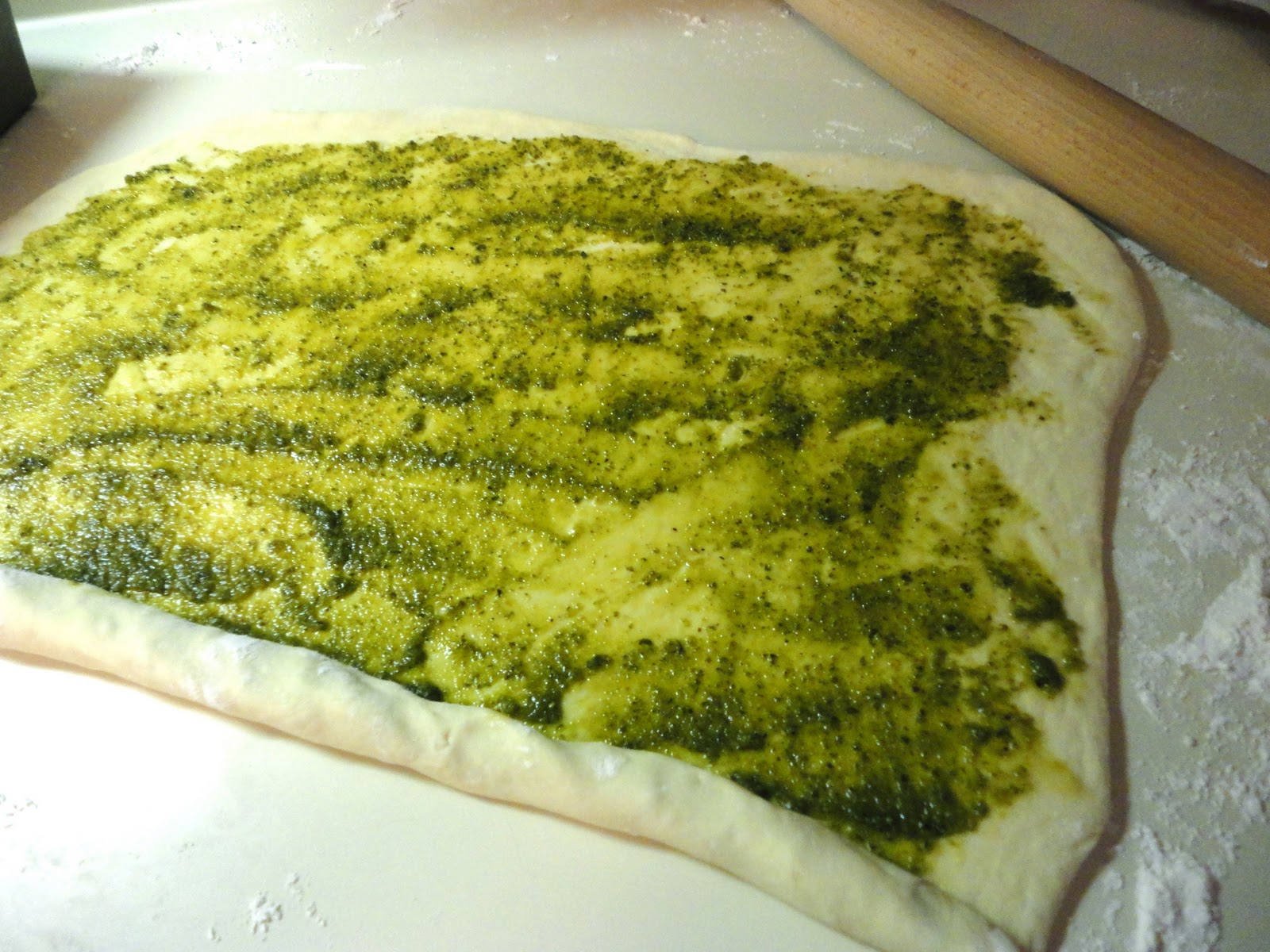 Spoonful of Something Recipe Pesto Bread