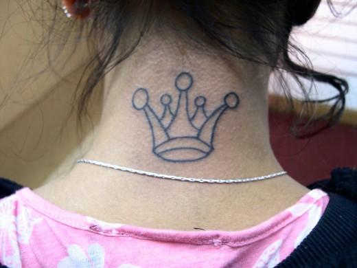 Zodiac symbols are even seen as a little classy when on the back of the neck
