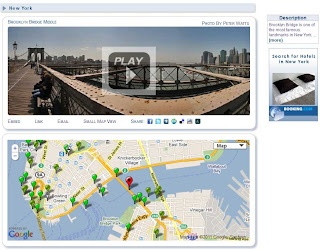 Panoramic Earth Large Map View of New York City