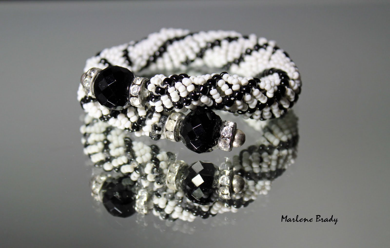 Marlene Brady Memory Wire Bracelet